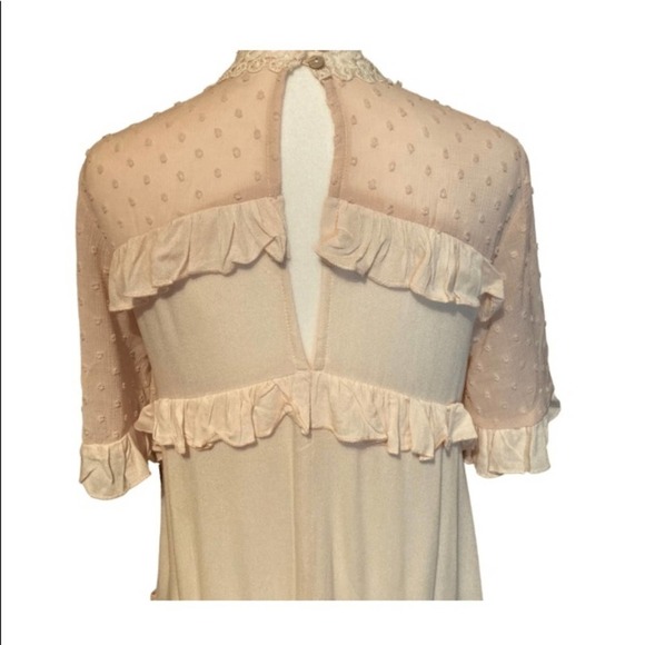POL Blush Pink Cottagecore Mini Dress - Picture 9 of 9